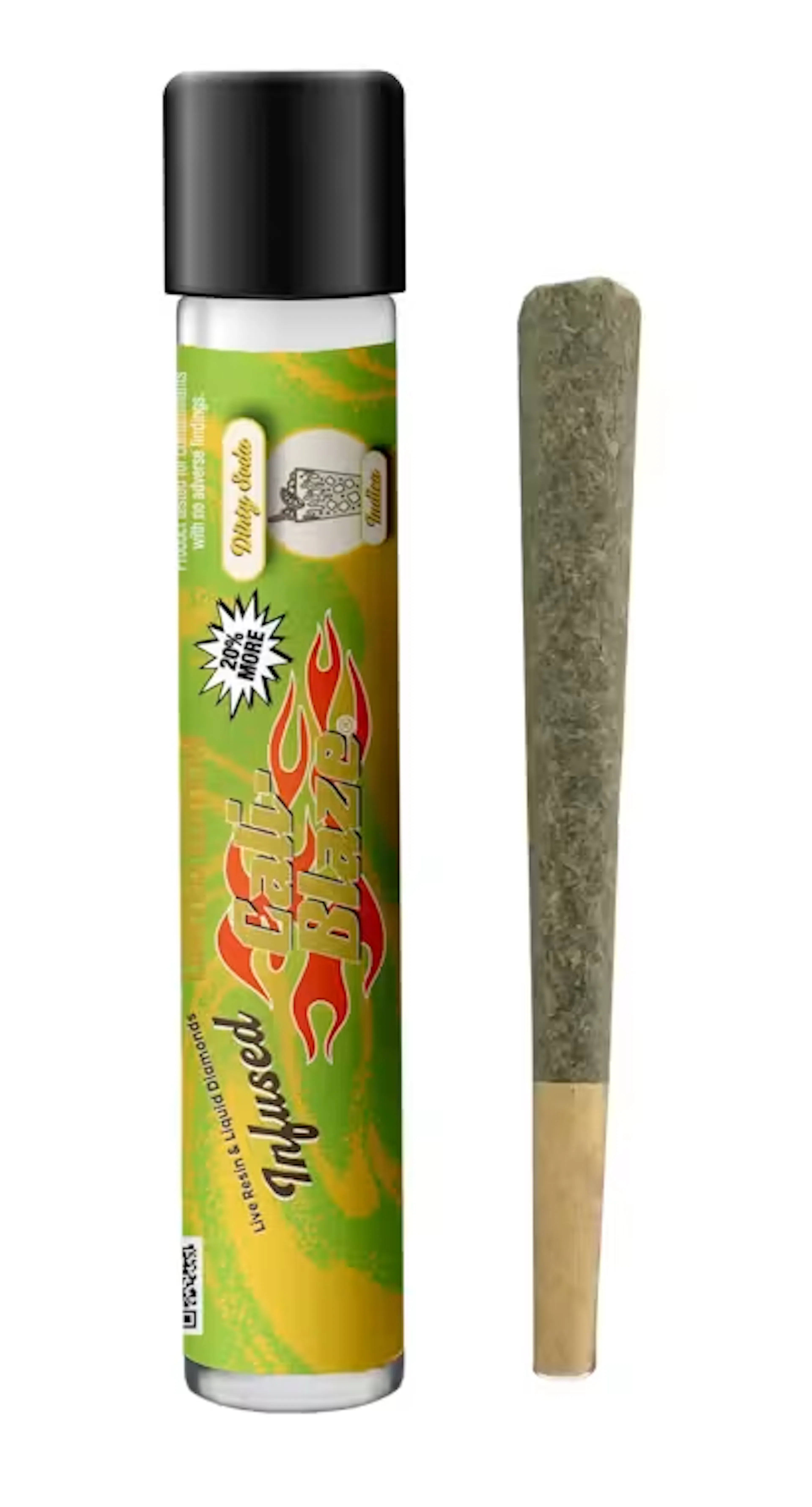 Dirty Soda (I) | Cali-Blaze Liquid Diamonds | 1.2g Infused Pre-Roll