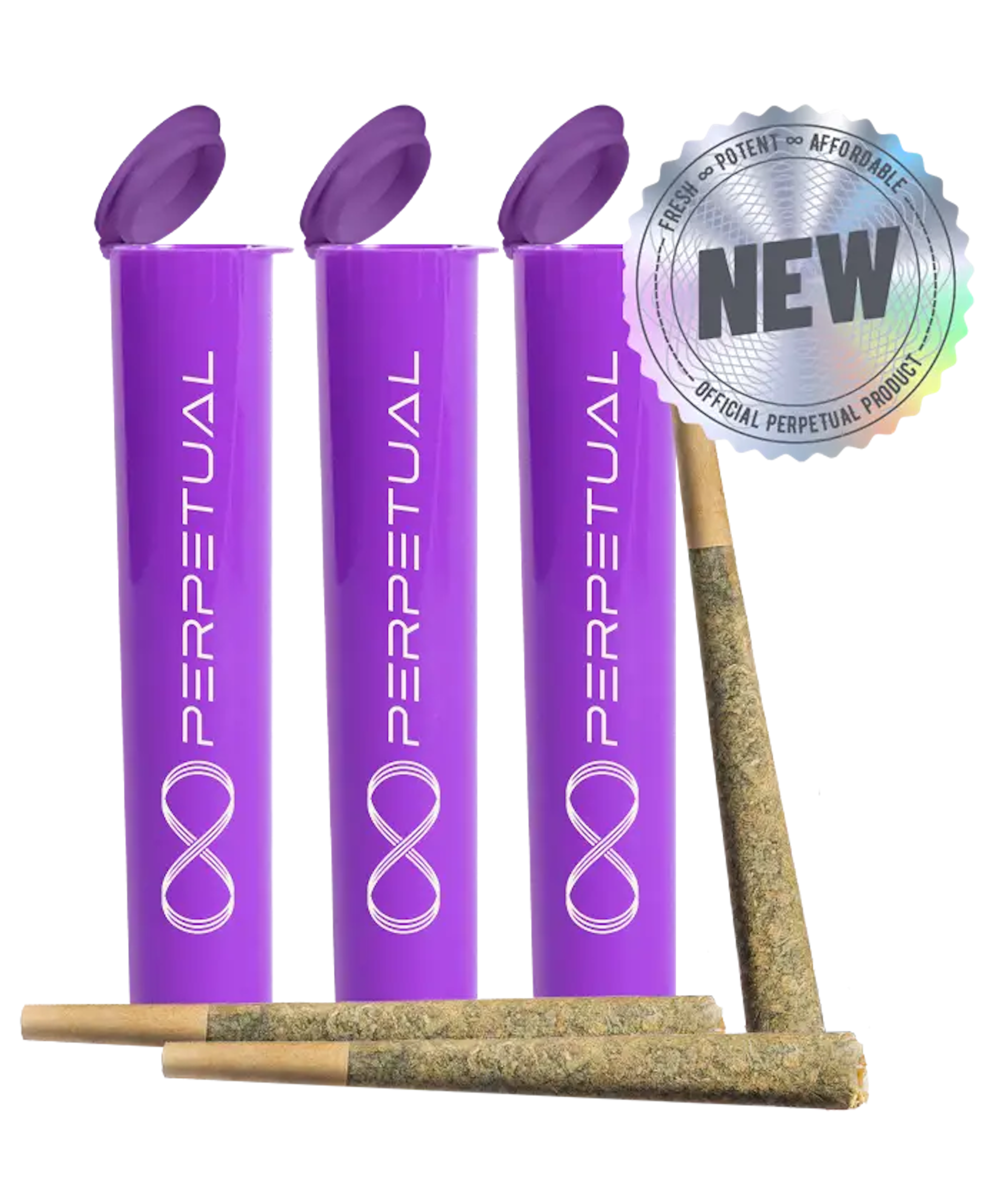 Blue Dream (S) | Perpetual | 0.5g 3pk Distillate Infused Pre-Rolls