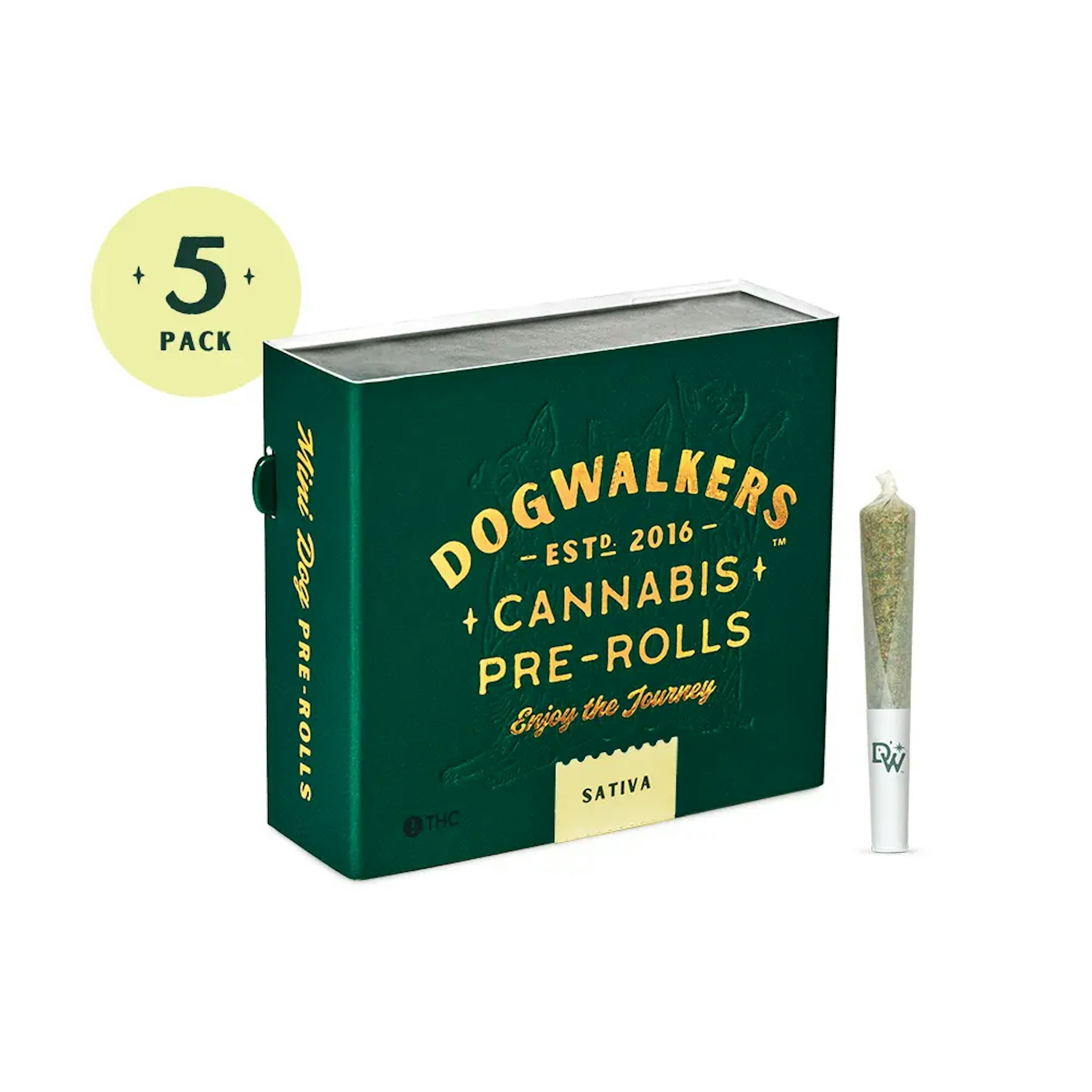 Jack's Delight (S) | Dogwalkers | .35g 5pk Pre-Rolls