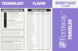 Berry Haze (I) | Fernway | Disposable  - 0.3g image (3/3)