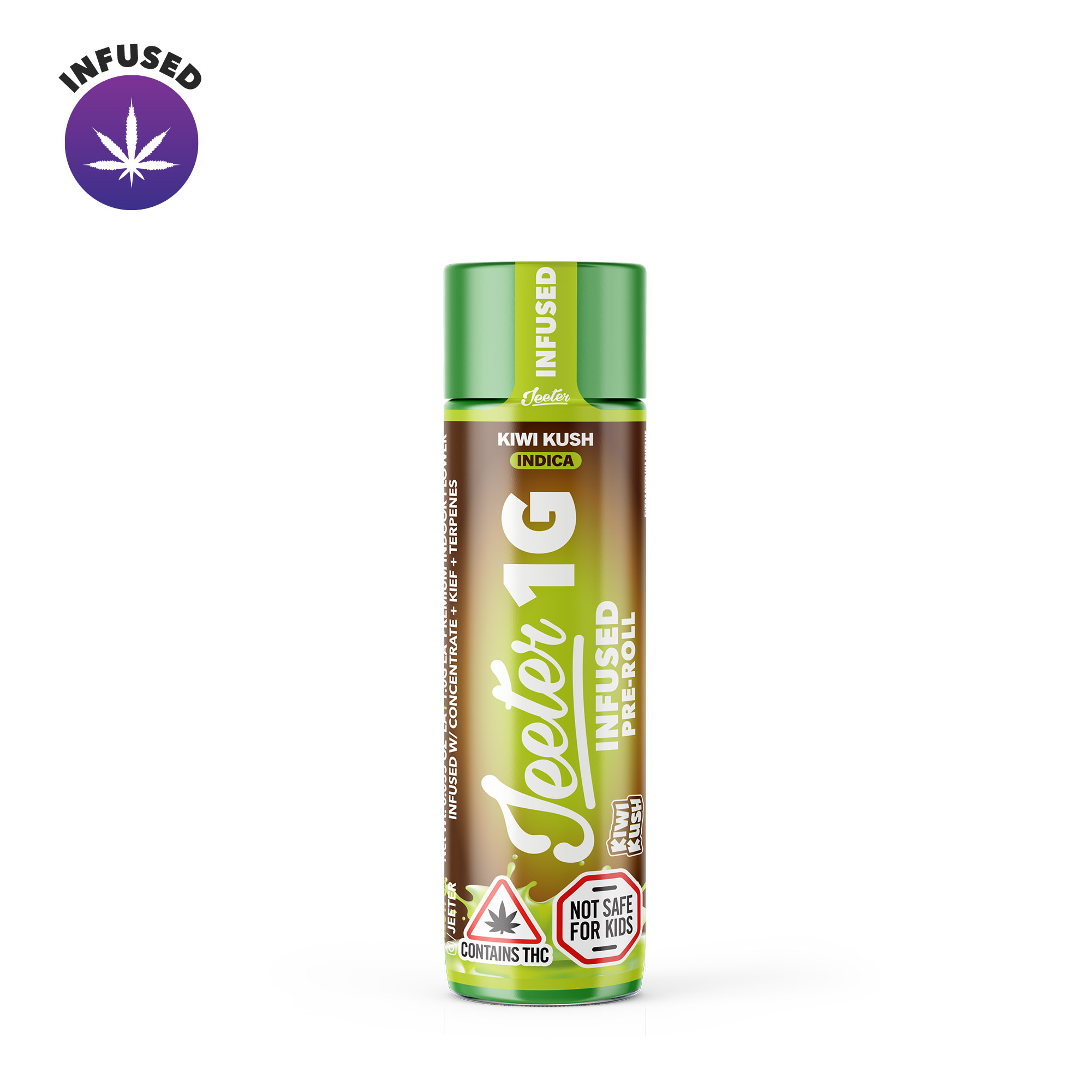 Kiwi Kush (I) | Jeeter | 1g Infused Pre-Roll