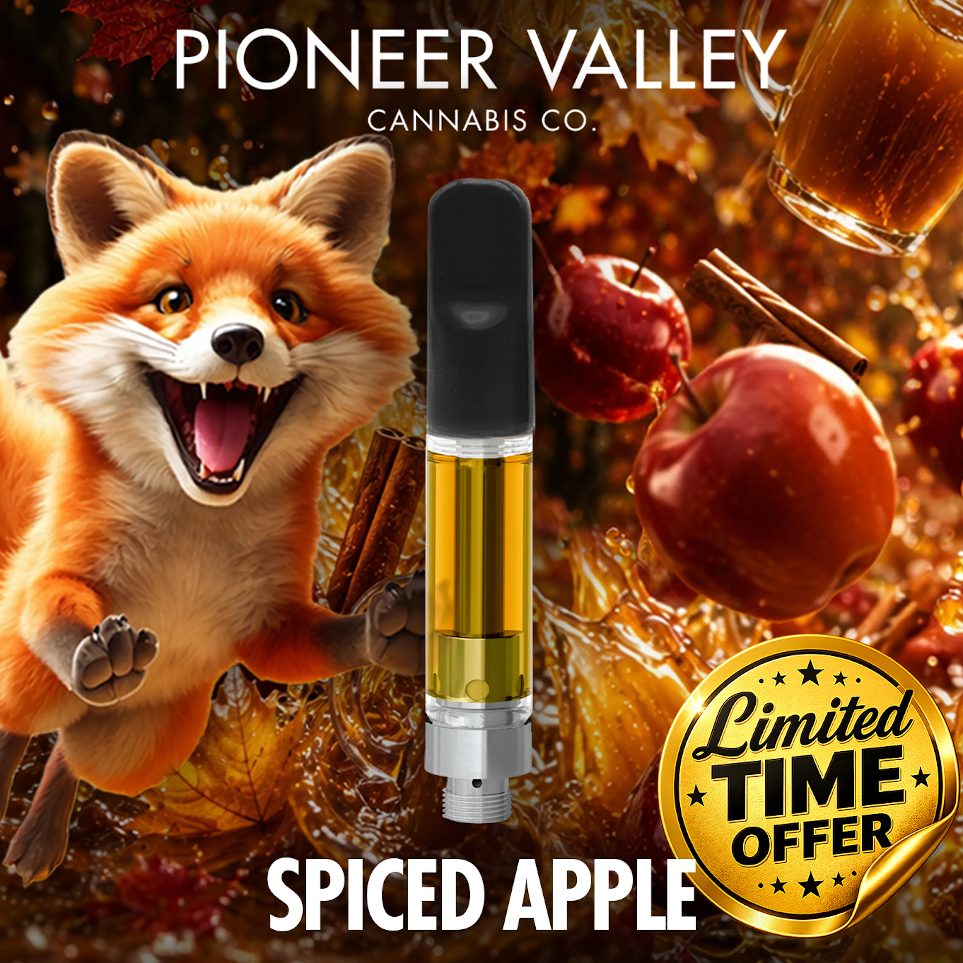 Spiced Apple (H) | Pioneer Valley | 1g 510 Cartridge