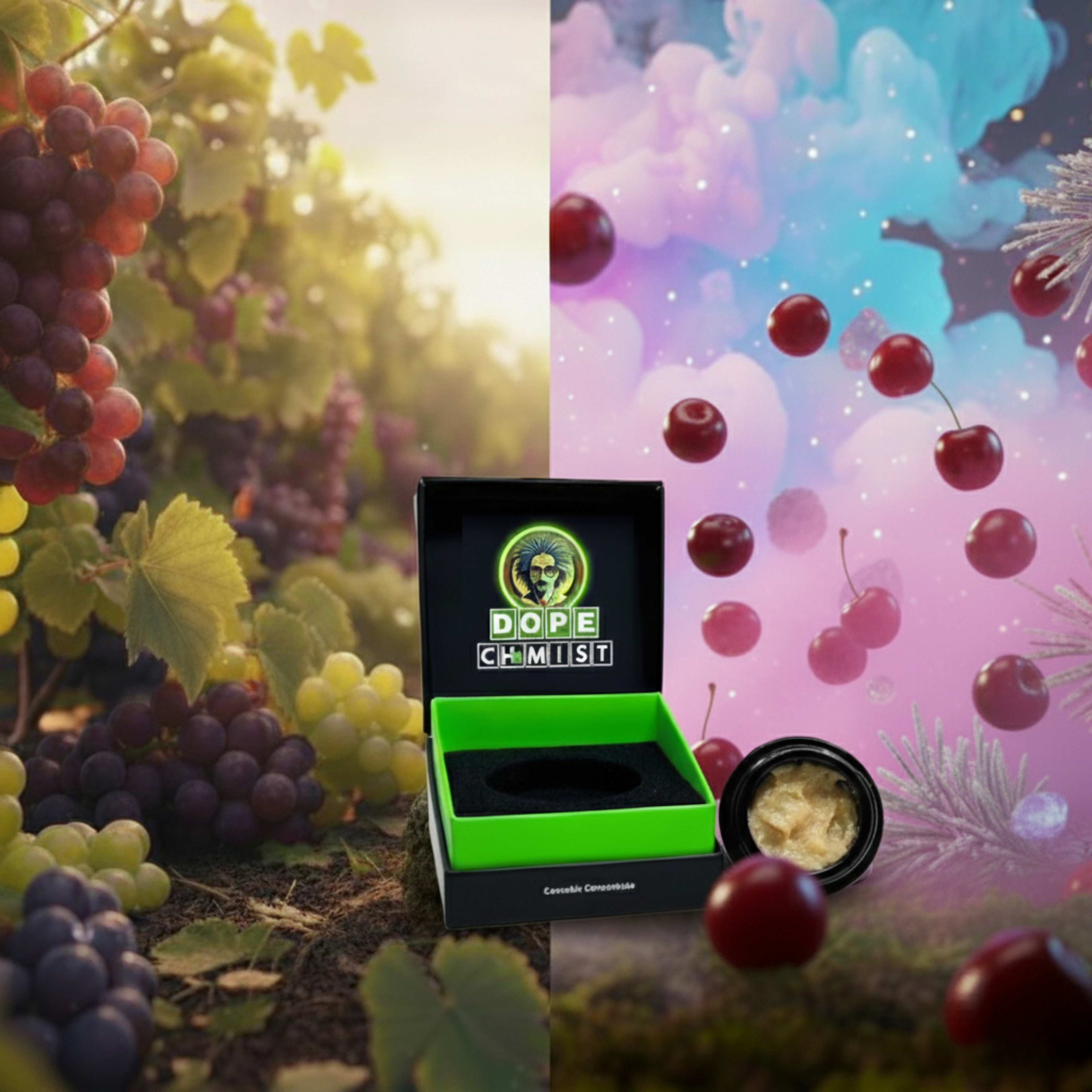 RS-11 x Grape Animal (I) | Dope Chemist | 1g Live Hash Rosin