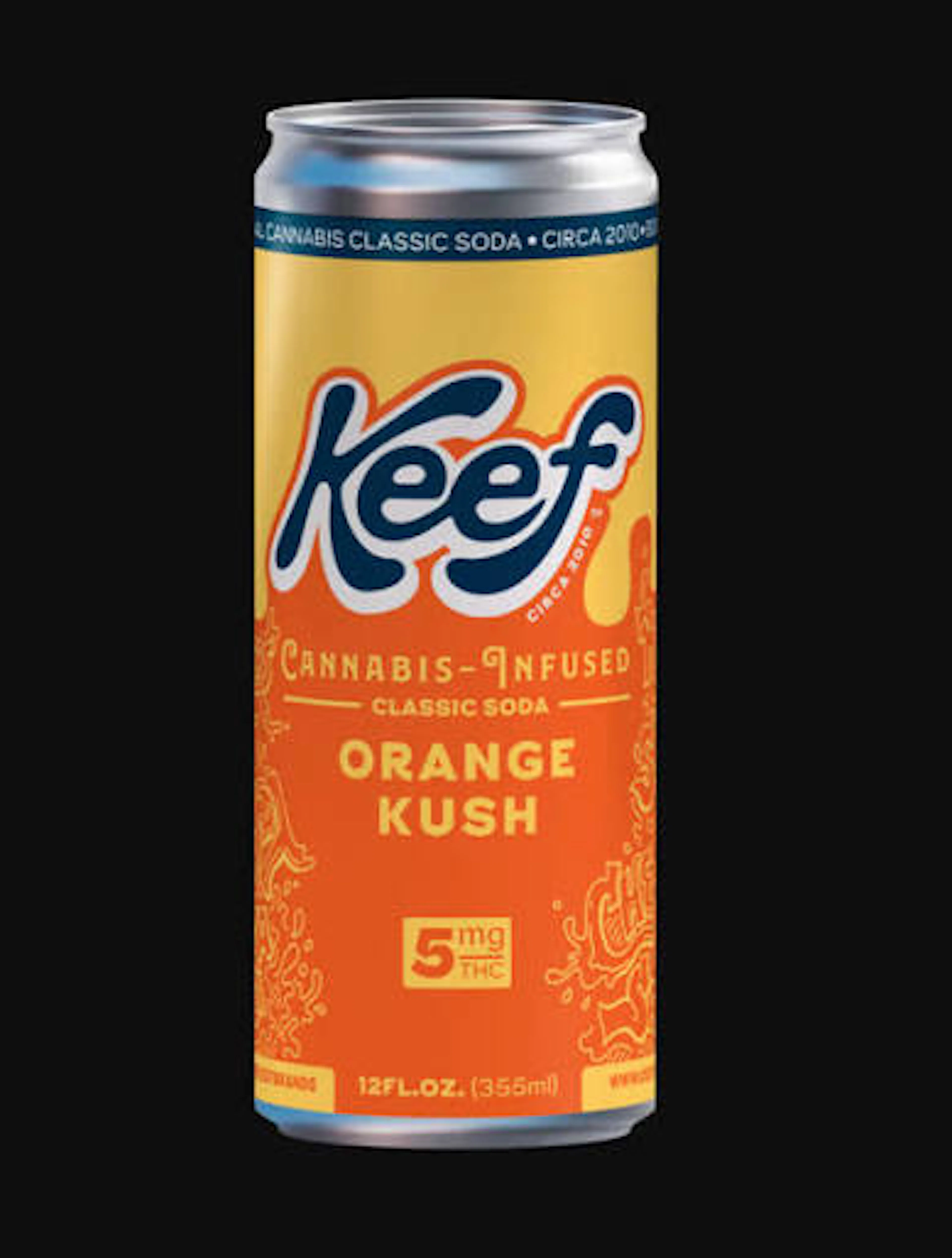 Orange Kush (H) | Keef | 5mg Soda