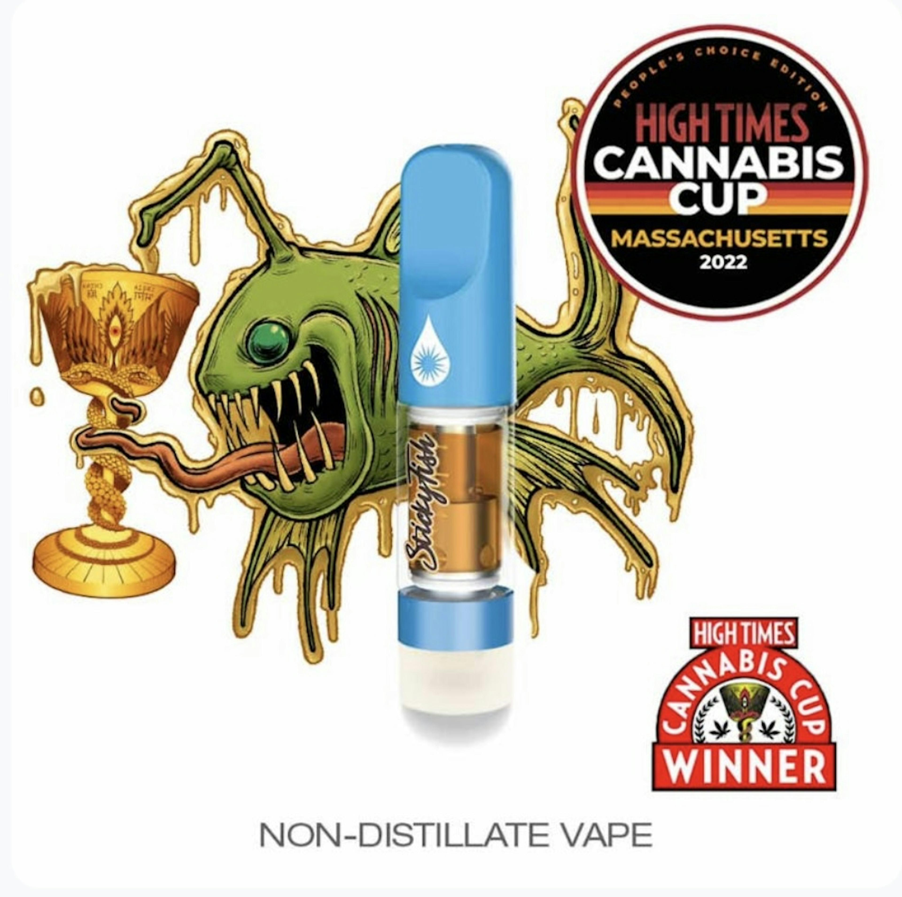 Orange Velvet Underground (H) | Sticky Fish | 510 Cartridge - 0.5g