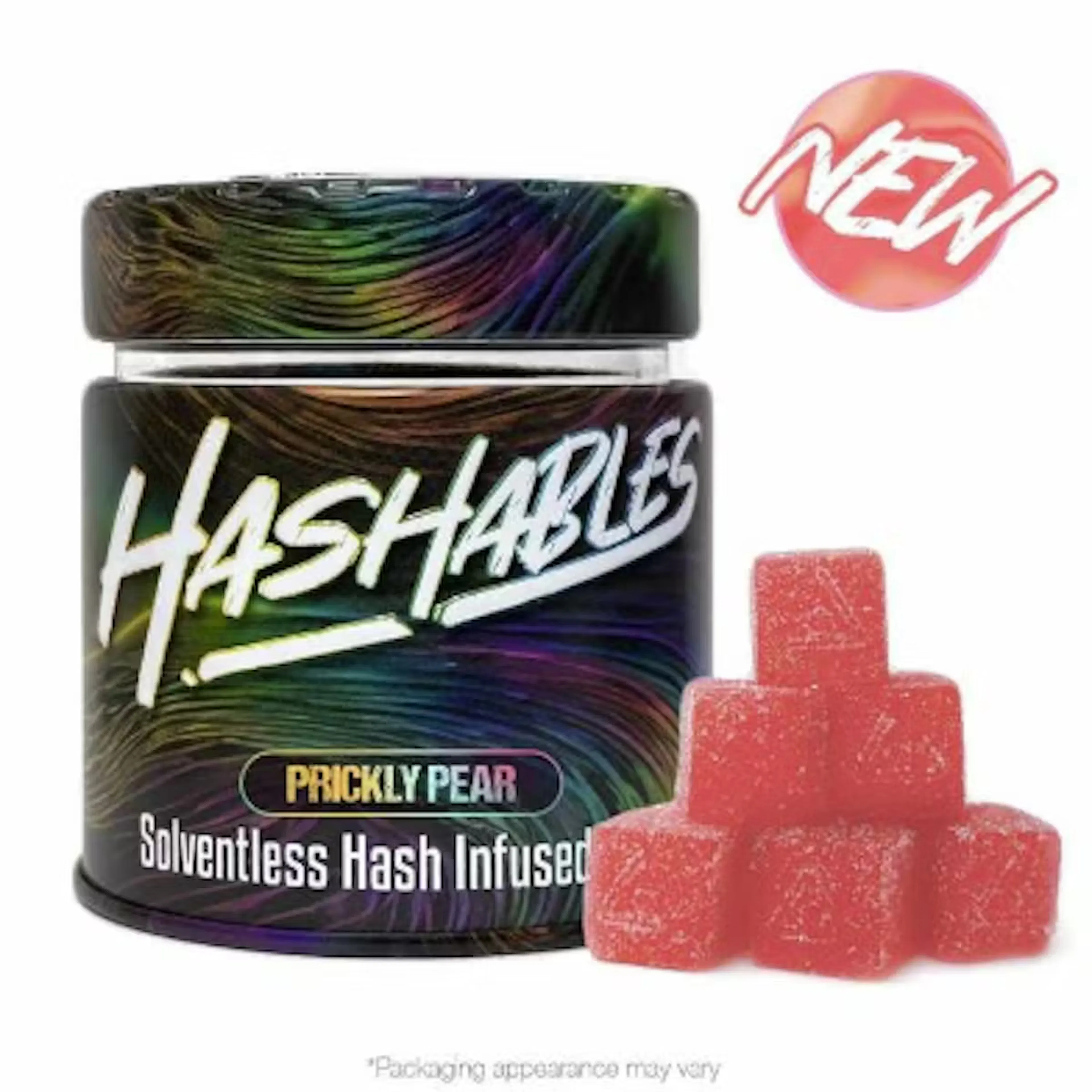 Prickly Pear-adise | Hashables | 100mg Hash Rosin Gummies