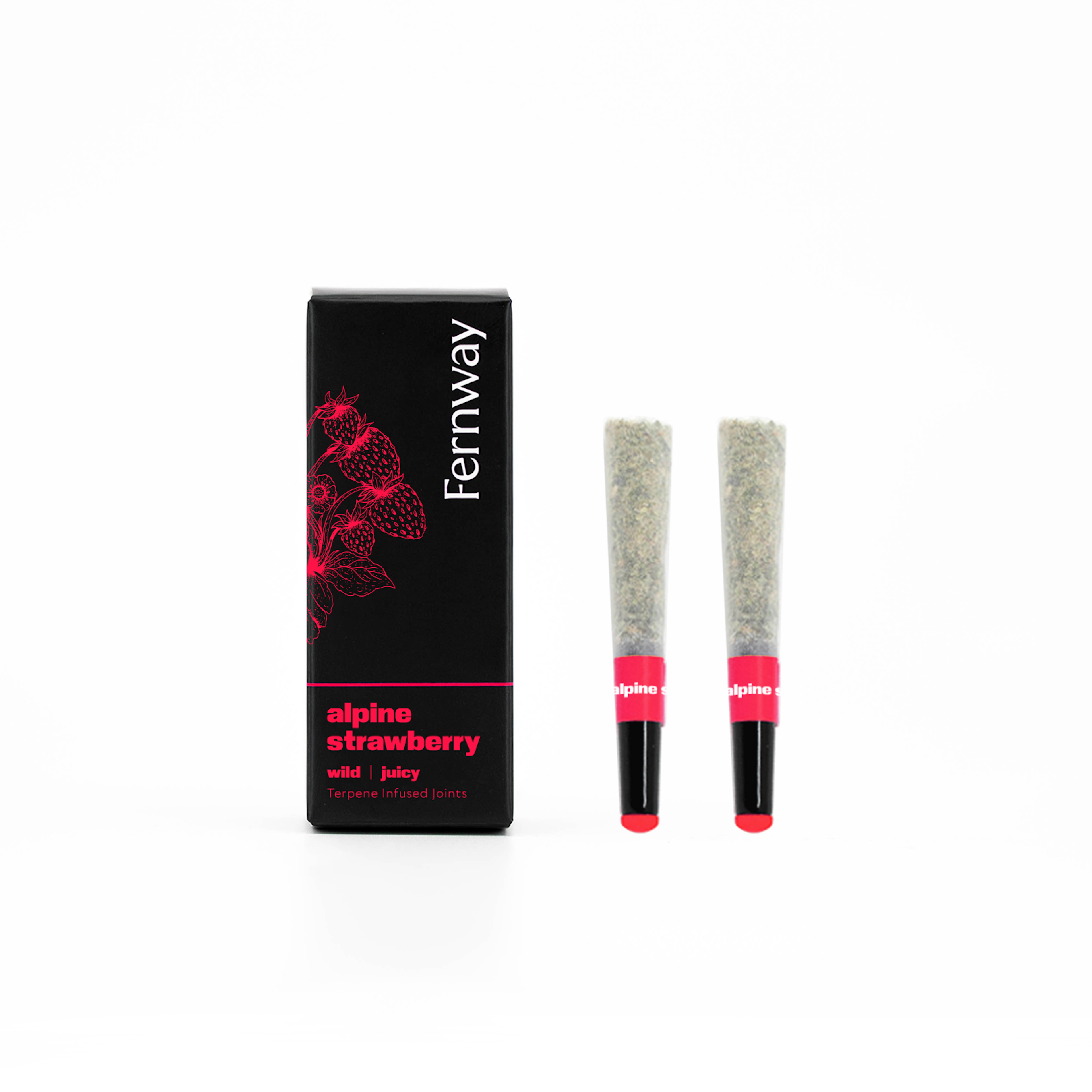 Alpine Strawberry () | Fernway | 0.5g 2Pk Pre Rolls - 1g