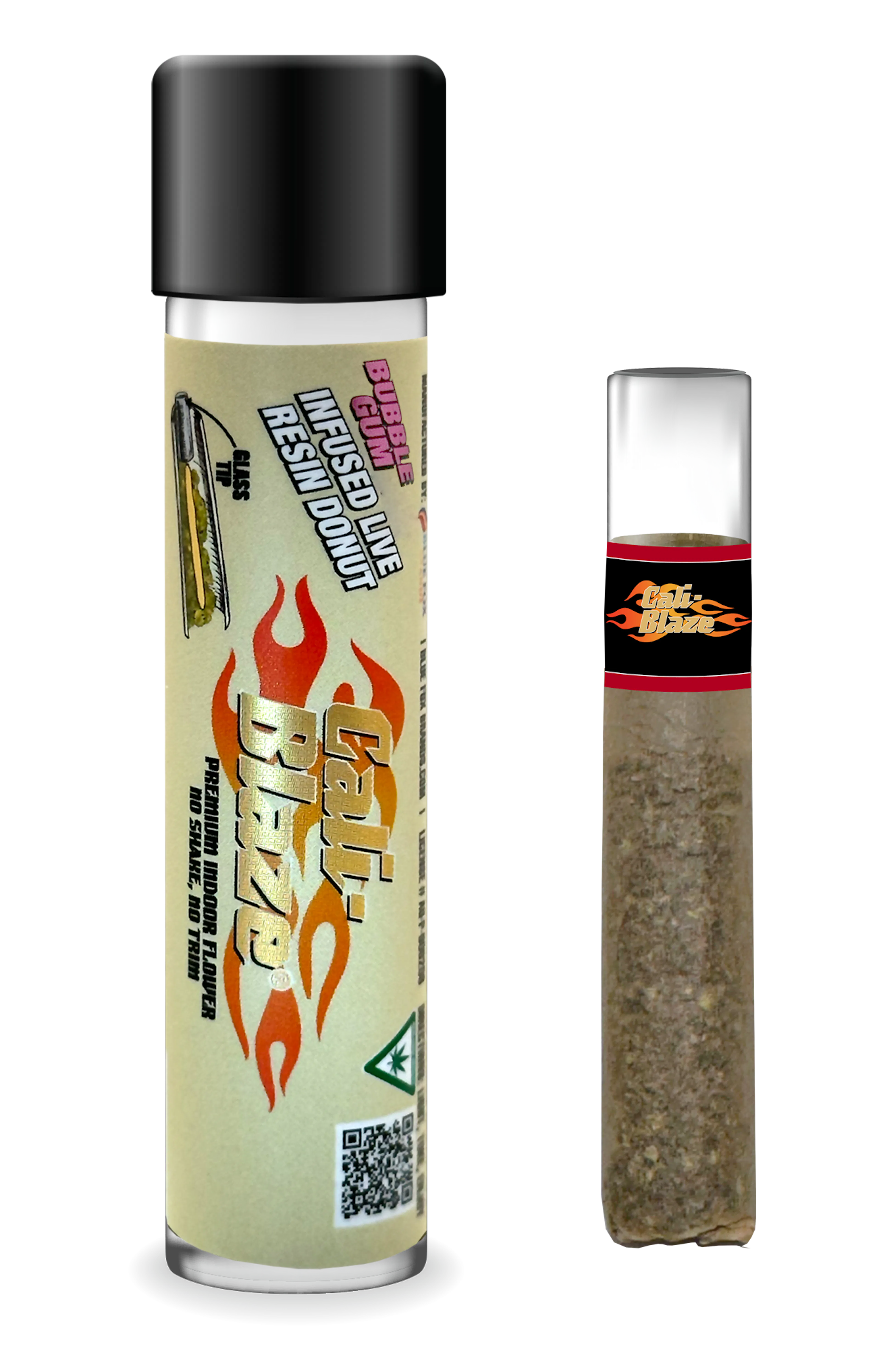 Bubble Gum (I) | Cali-Blaze Donut | 1.2g Infused Pre-Roll
