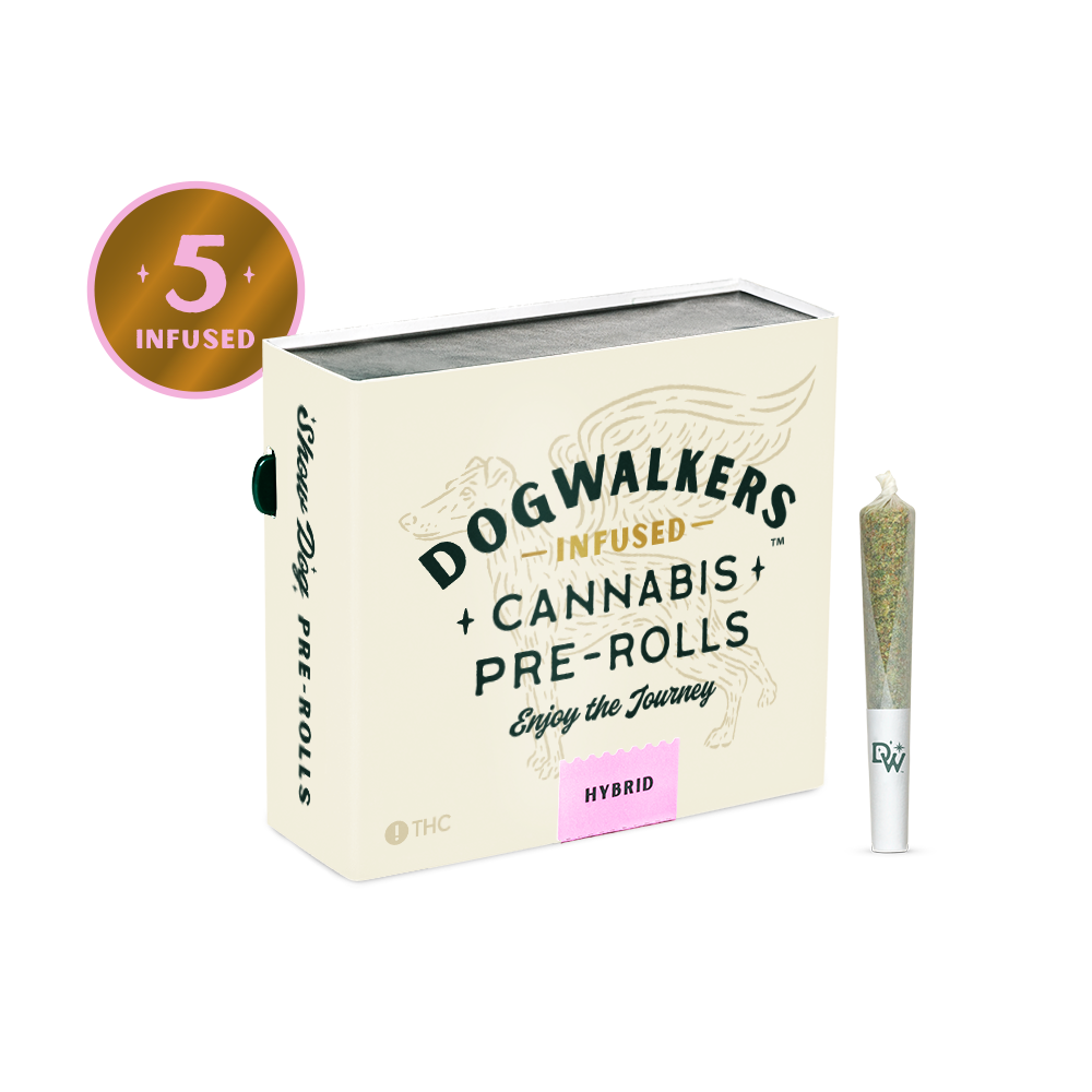 OMG (H) | Dogwalkers | .45g 5pk Infused Pre-Rolls