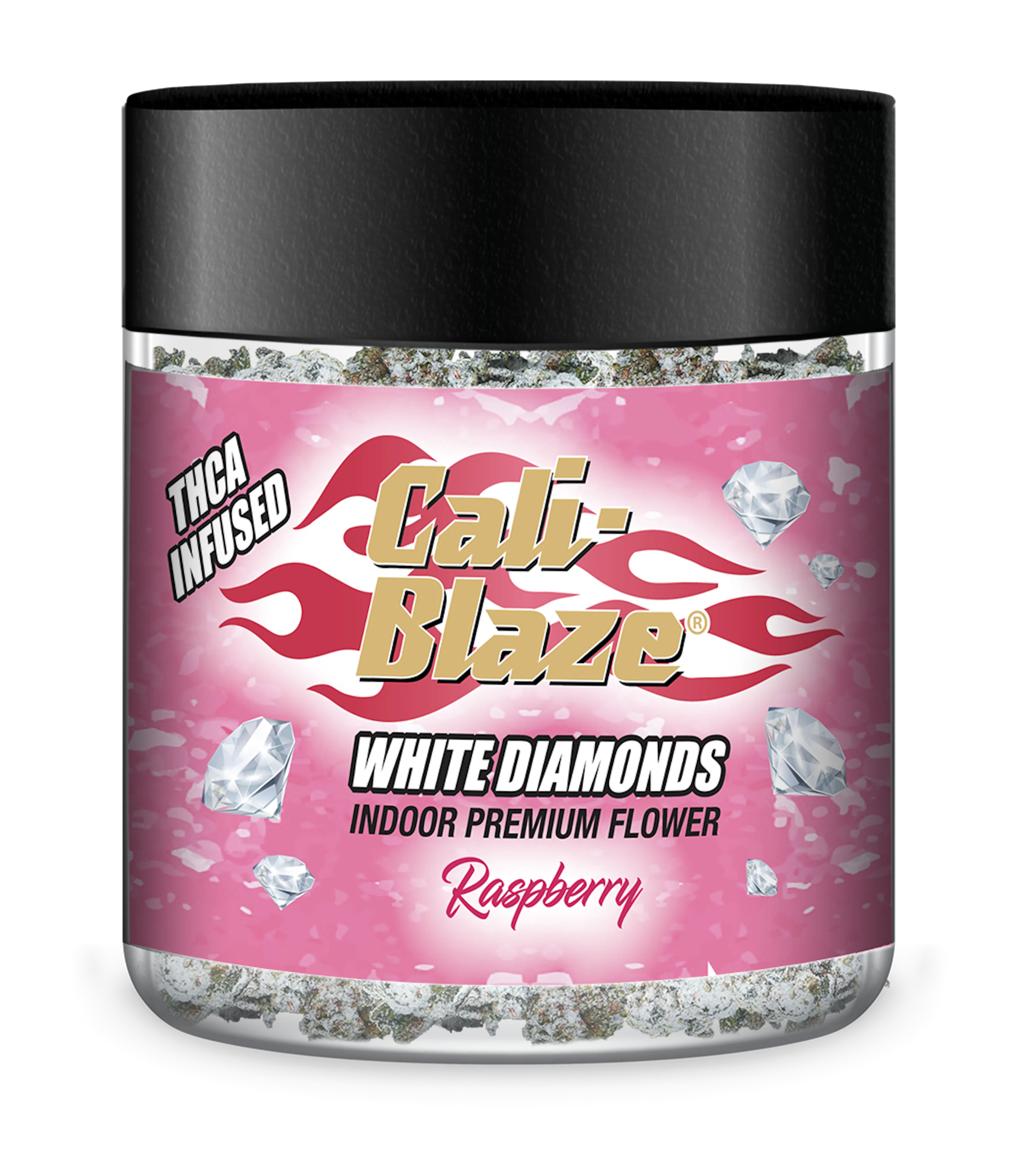 Raspberry (I) | Cali-Blaze | 3.5g Diamond Infused Flower