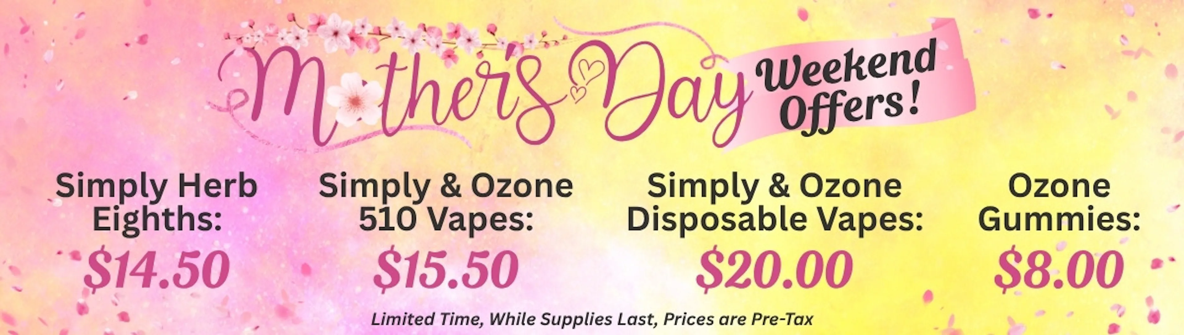 weekend promo