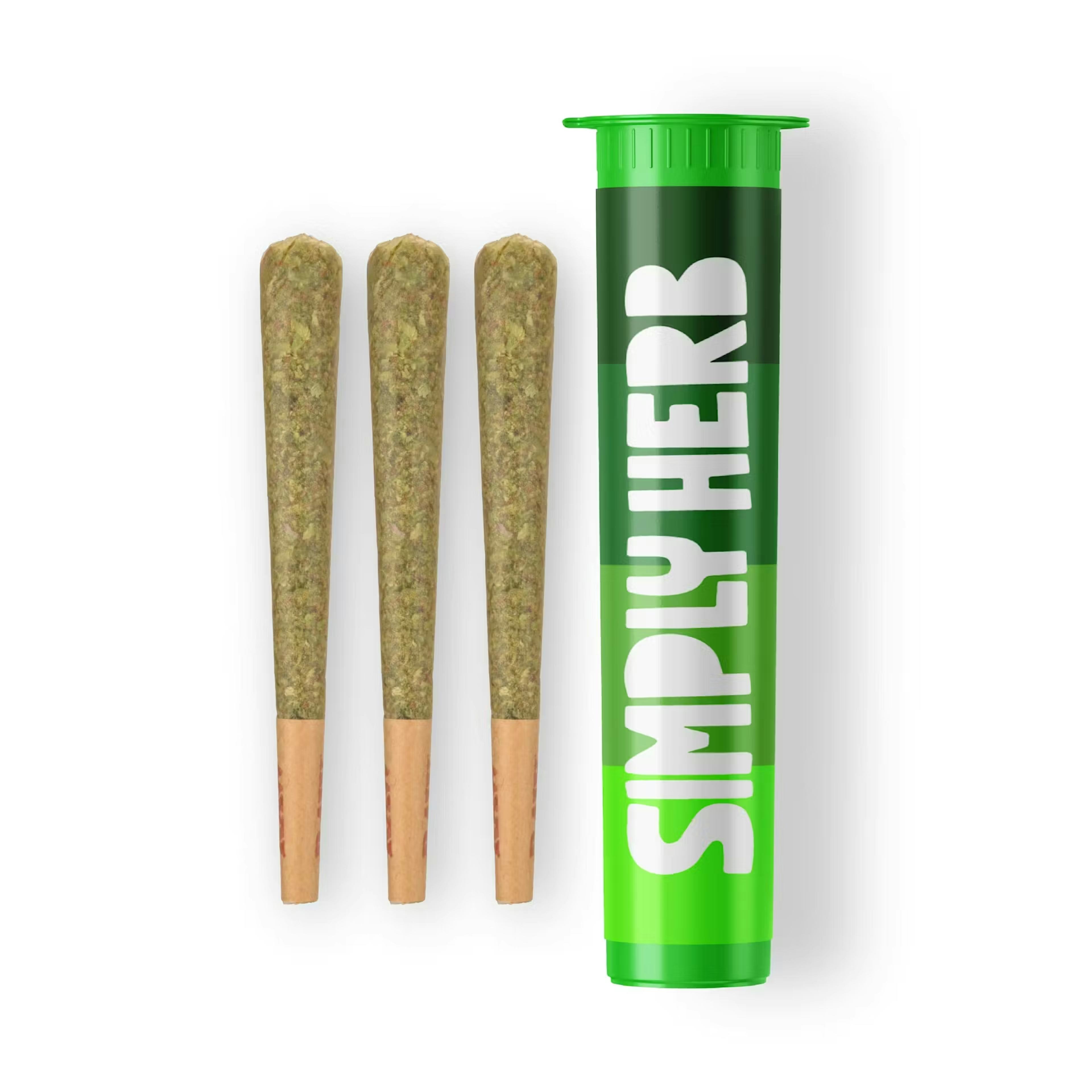 Sour Orange (S) | Simply Herb | 0.5g 3pk Pre-Rolls