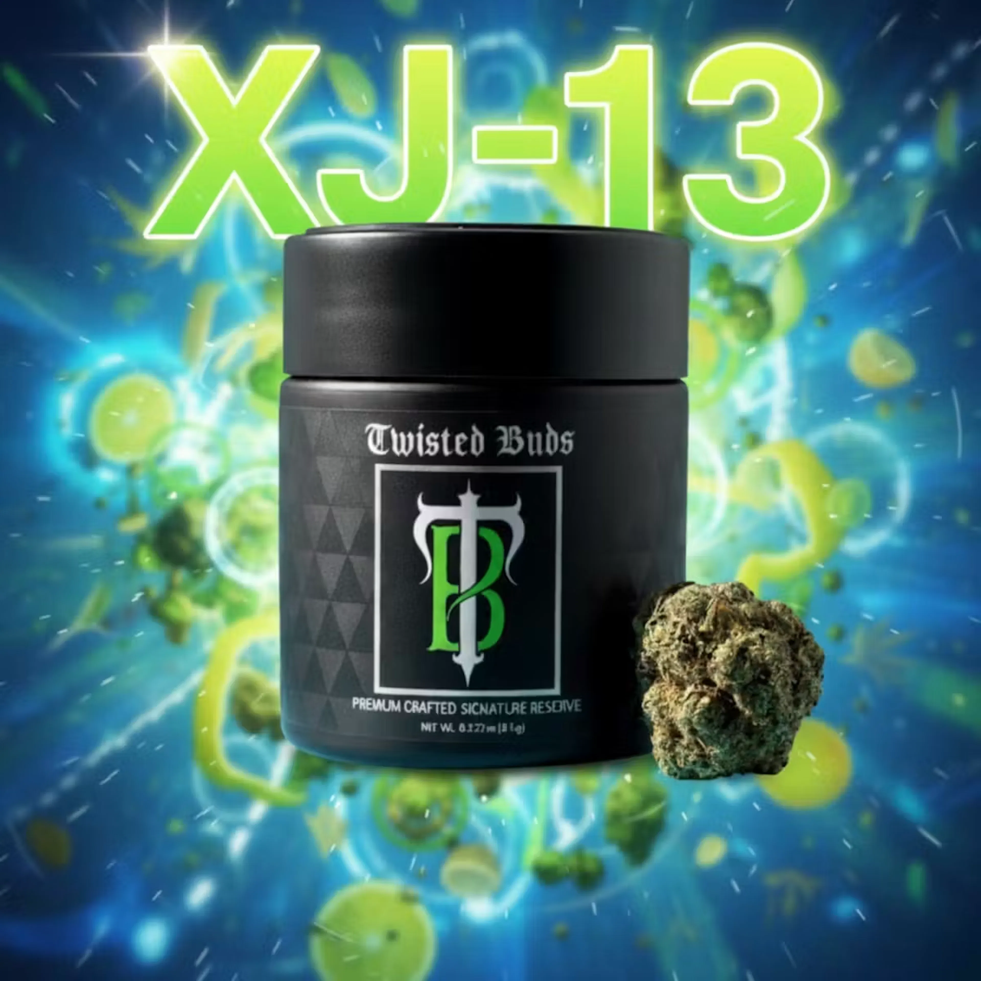 XJ-13 (SH) | Twisted Buds | 3.5g Flower