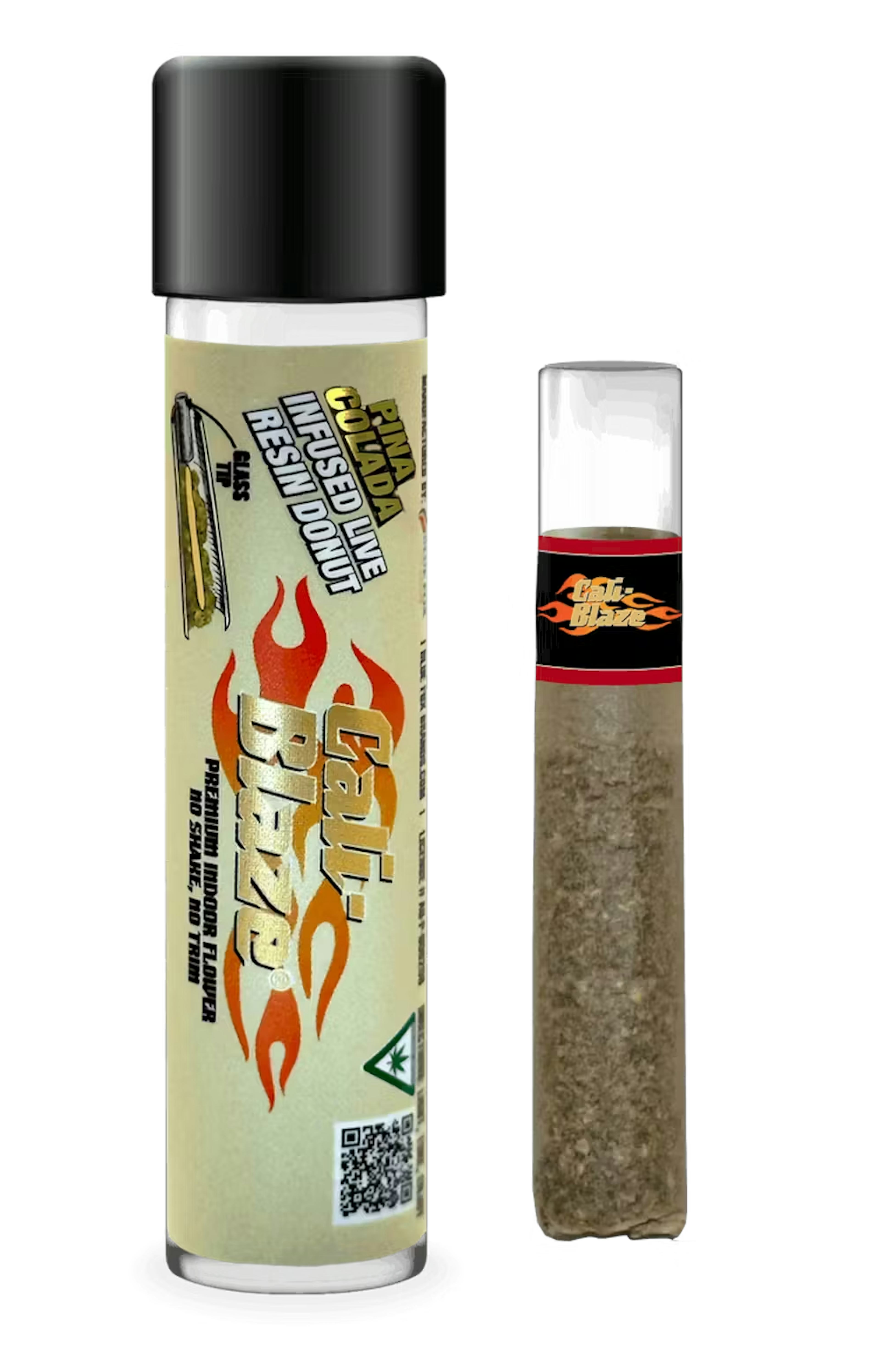 Pina Colada (S) | Cali-Blaze Donut | 1.2g Infused Pre-Roll