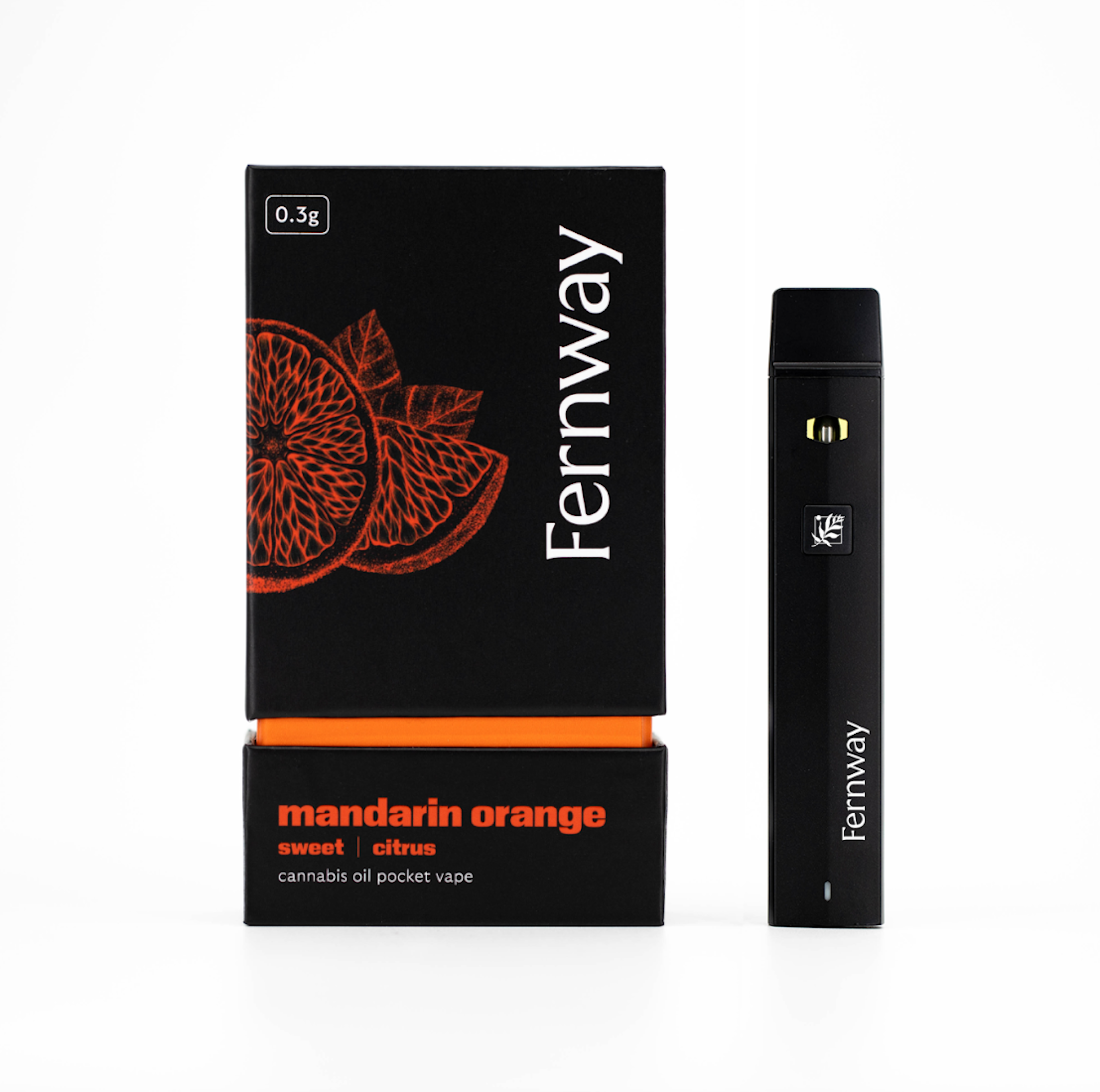 Mandarin Orange Traveler (S) | Fernway | Disposable - 0.3g image (1/3)