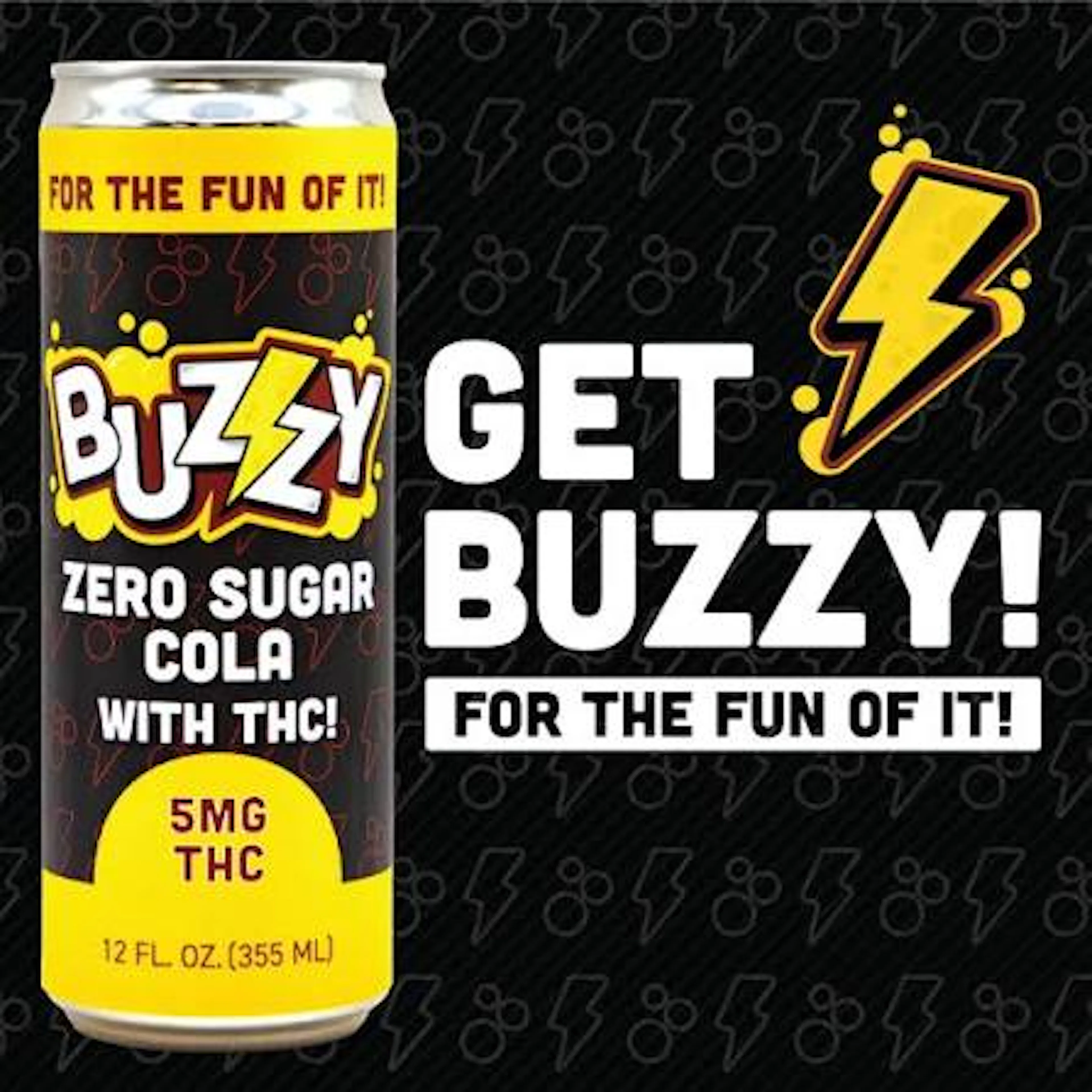 Zero Sugar Cola Soda | Buzzy | 5mg