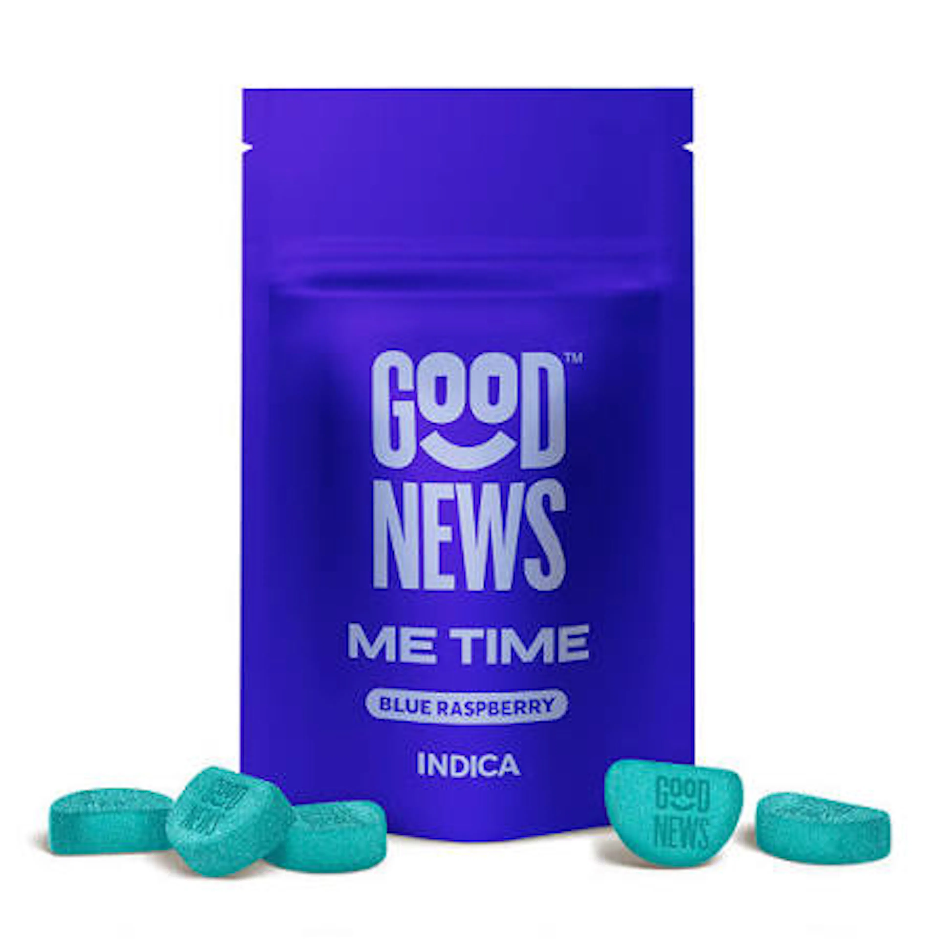 ME TIME Blue Raspberry Indica Gummies