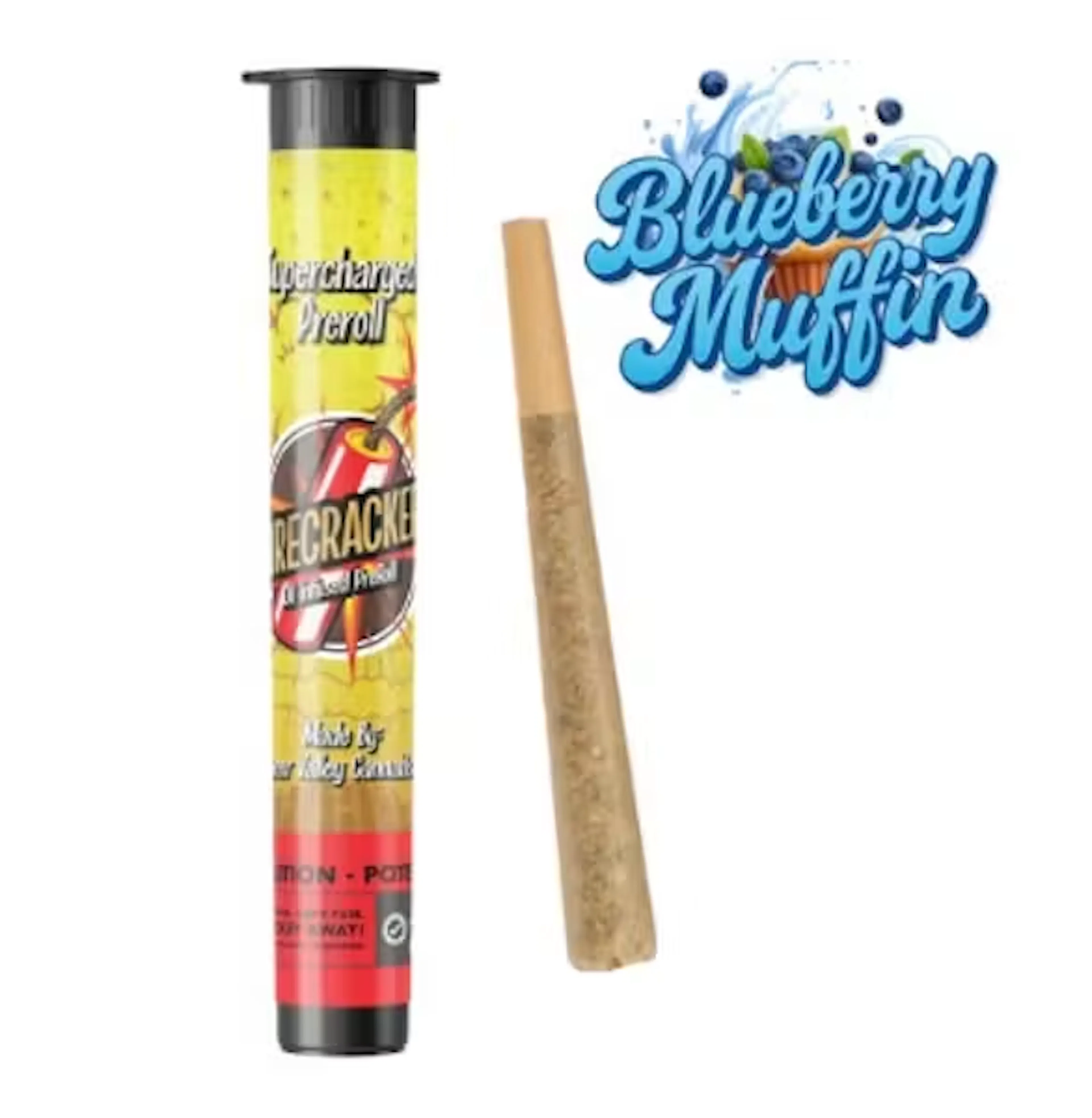 Blueberry Muffin (H) | Pioneer Valley Firecracker | 1g Infused Pre-Roll