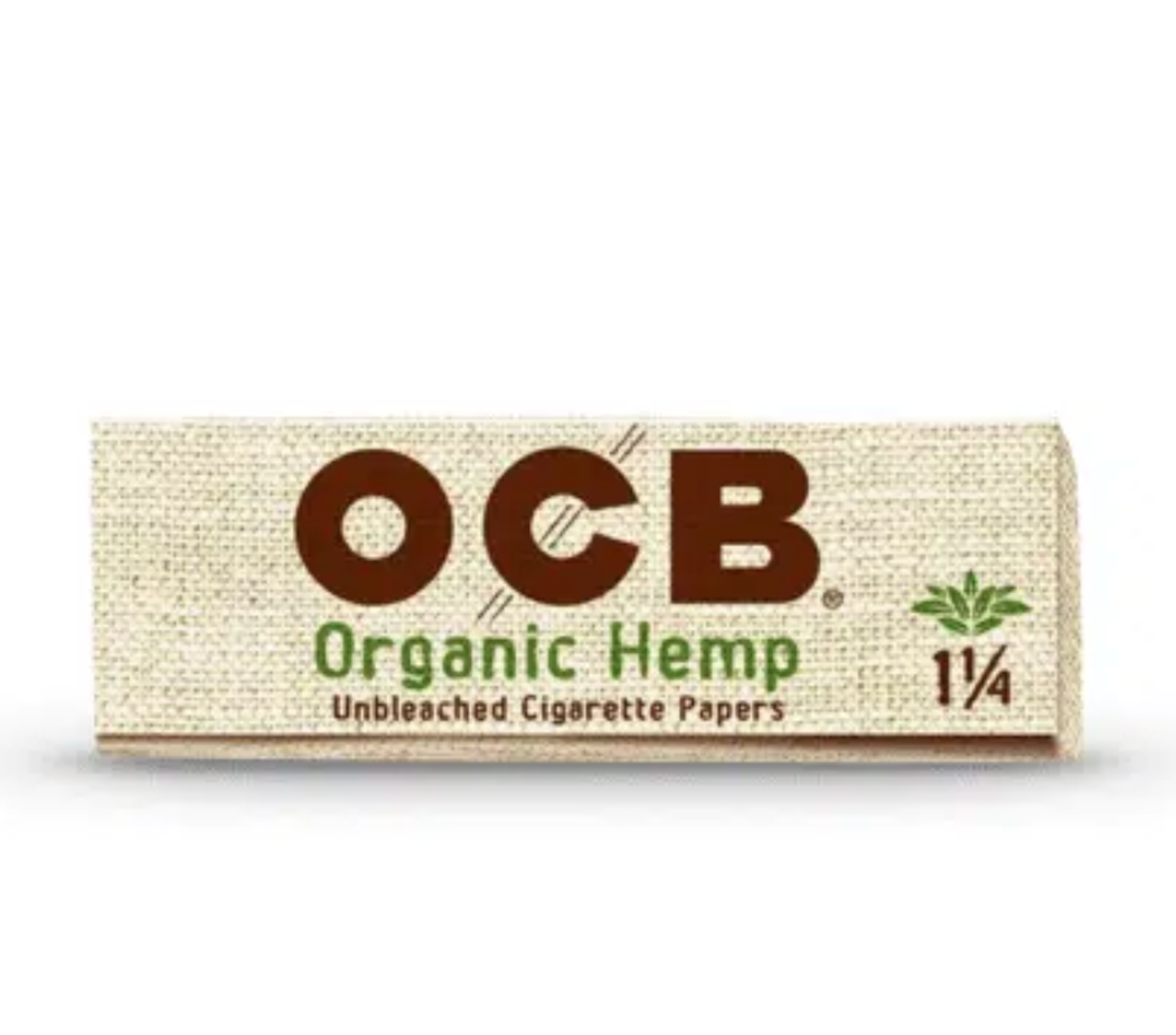 OCB Organic Hemp 1 1/4 Unbleached Paper - Regular