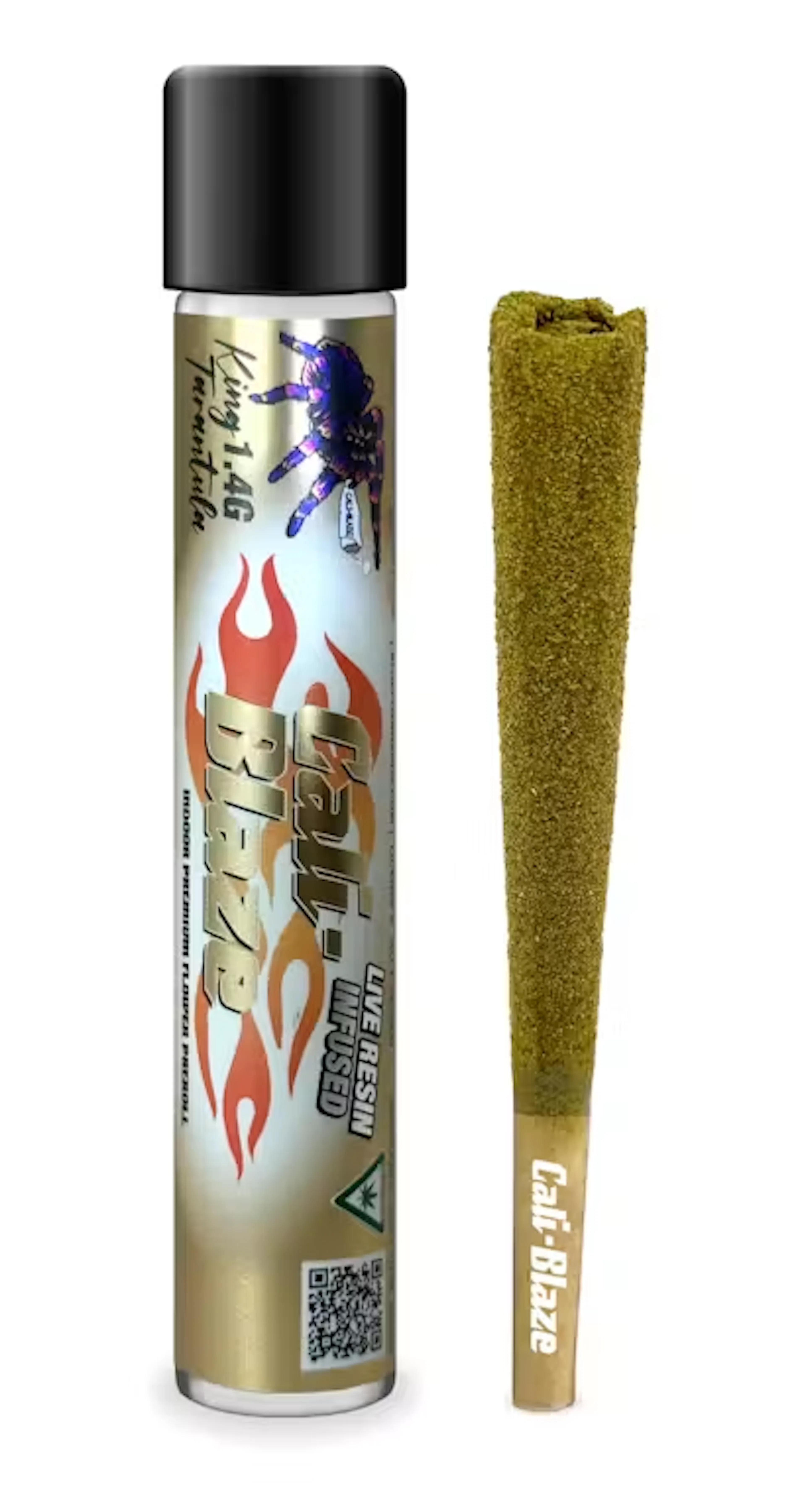 Purple Dream (H) | Cali-Blaze King Tarantula | 1.4g Infused Pre-Roll
