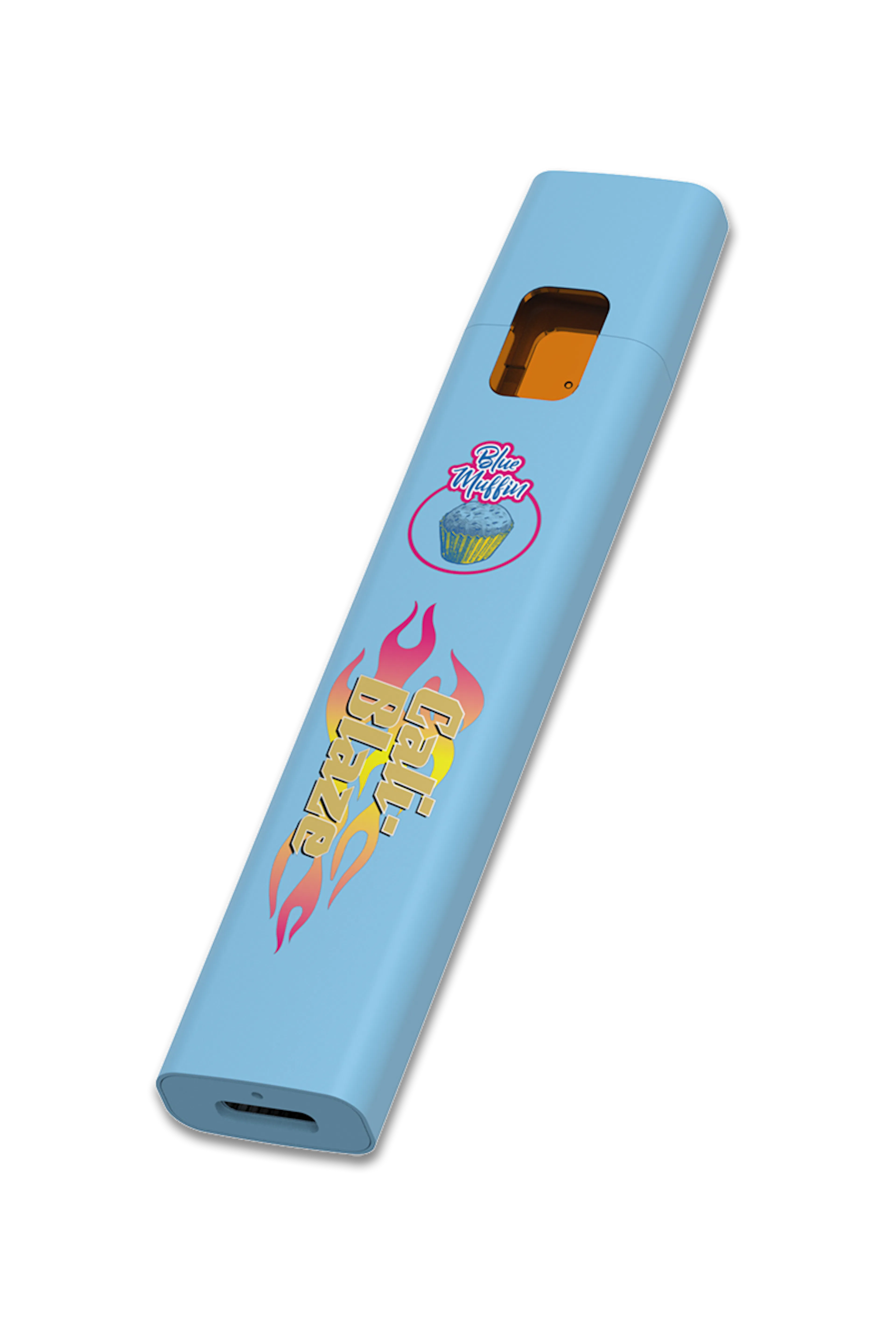 Blue Muffin (H) | Cali-Blaze | 1g Live Resin Disposable Cartridge