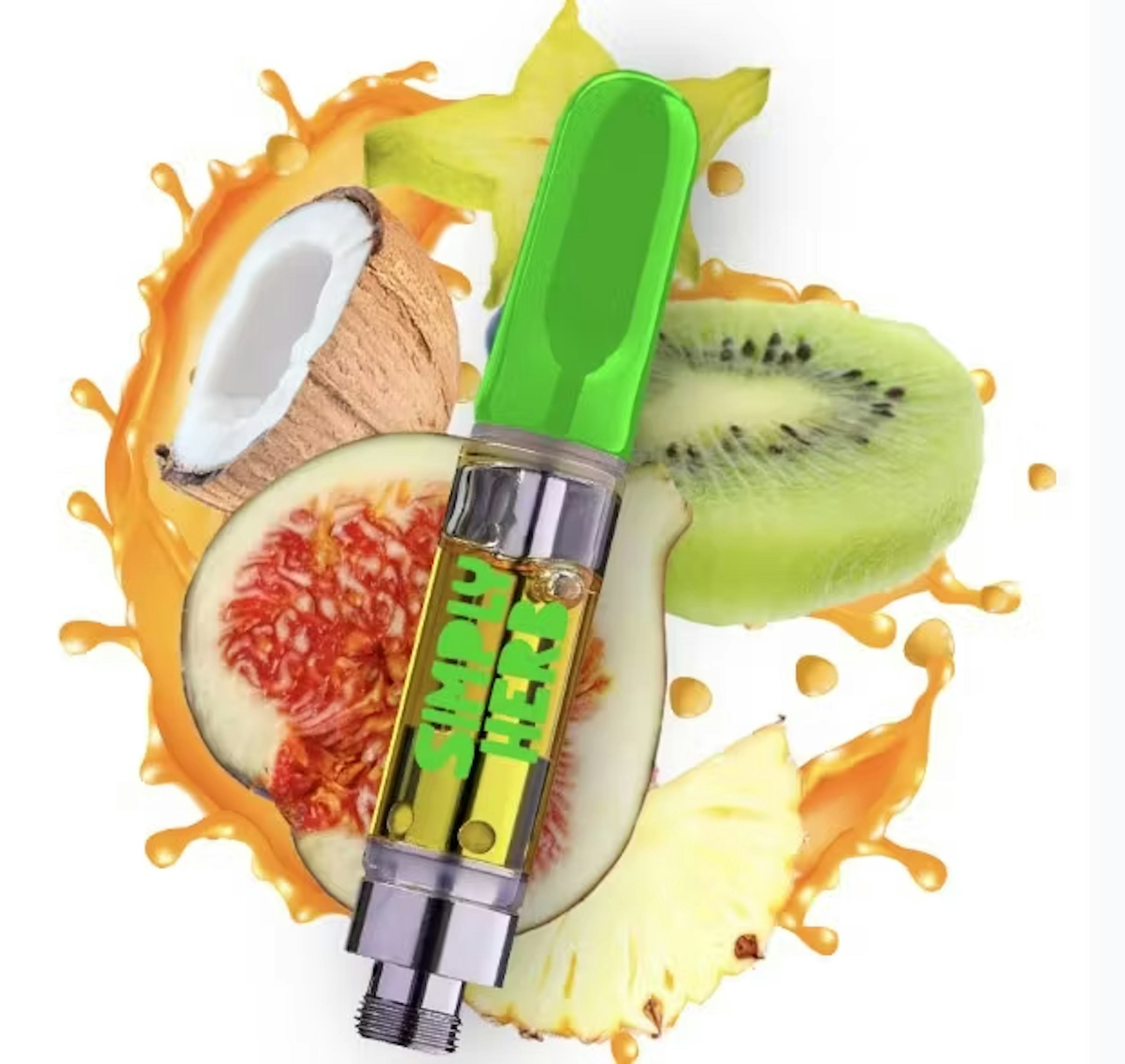 Tropical Thunder (I) | Simply Herb | 1g 510 Cartridge